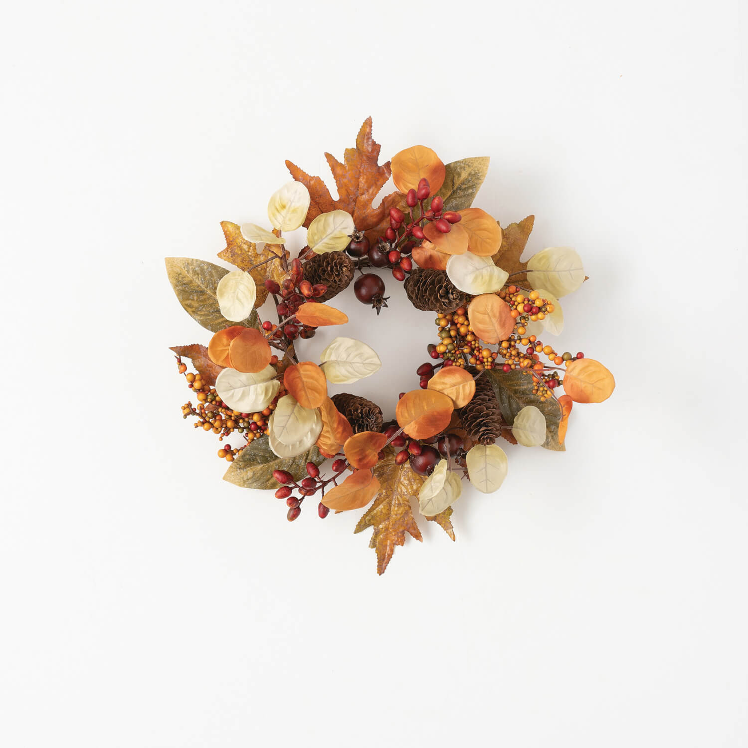 FALL MIXED LEAF ACEENT RING