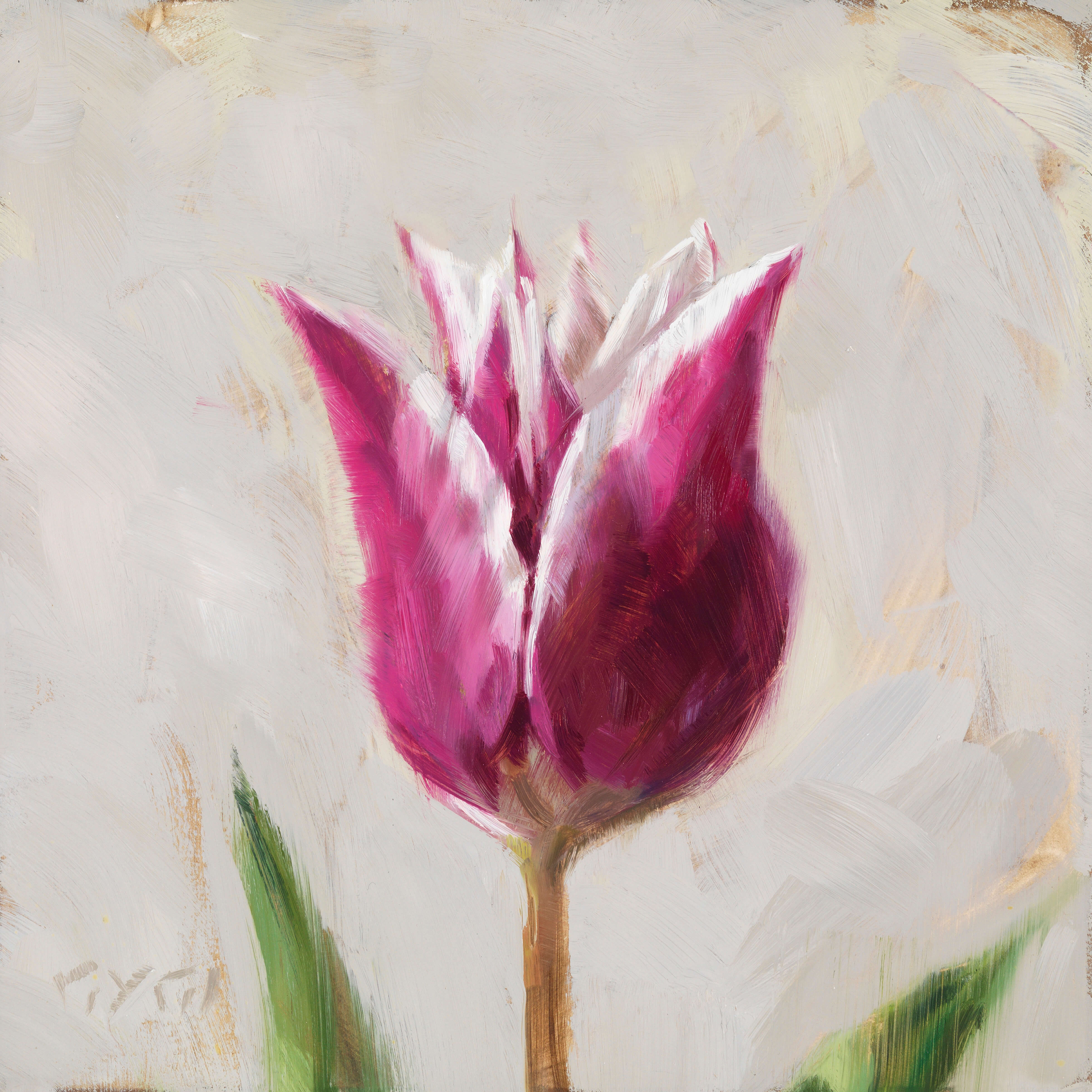 PURPLE TULIP GICLEE ARTWORK