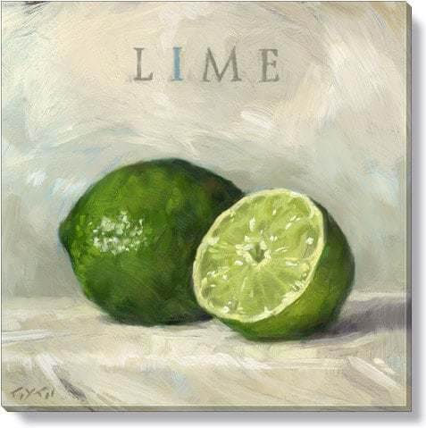 LIME GICLEE WALL ART