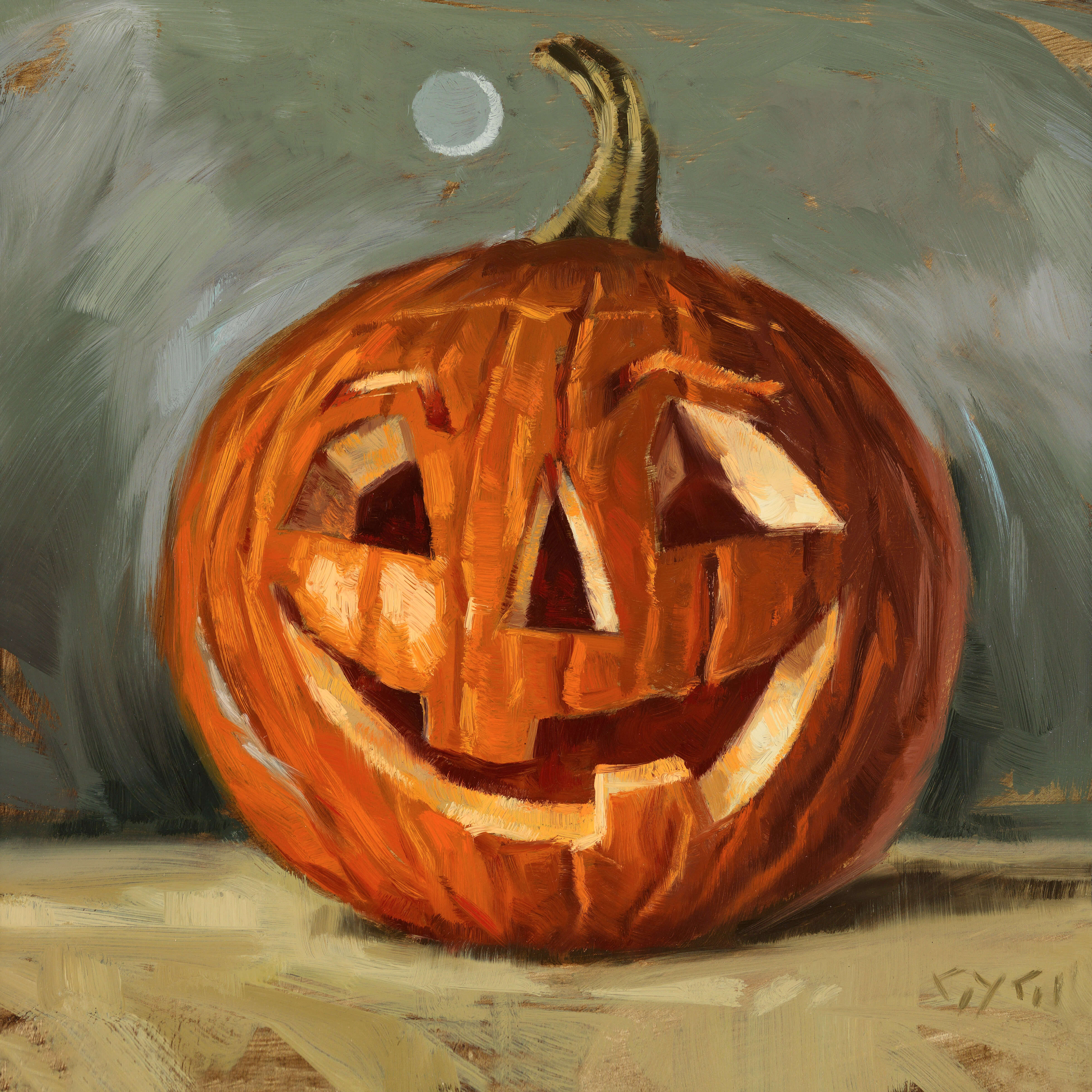 JACK O'LANTERN GICLEE ARTWORK