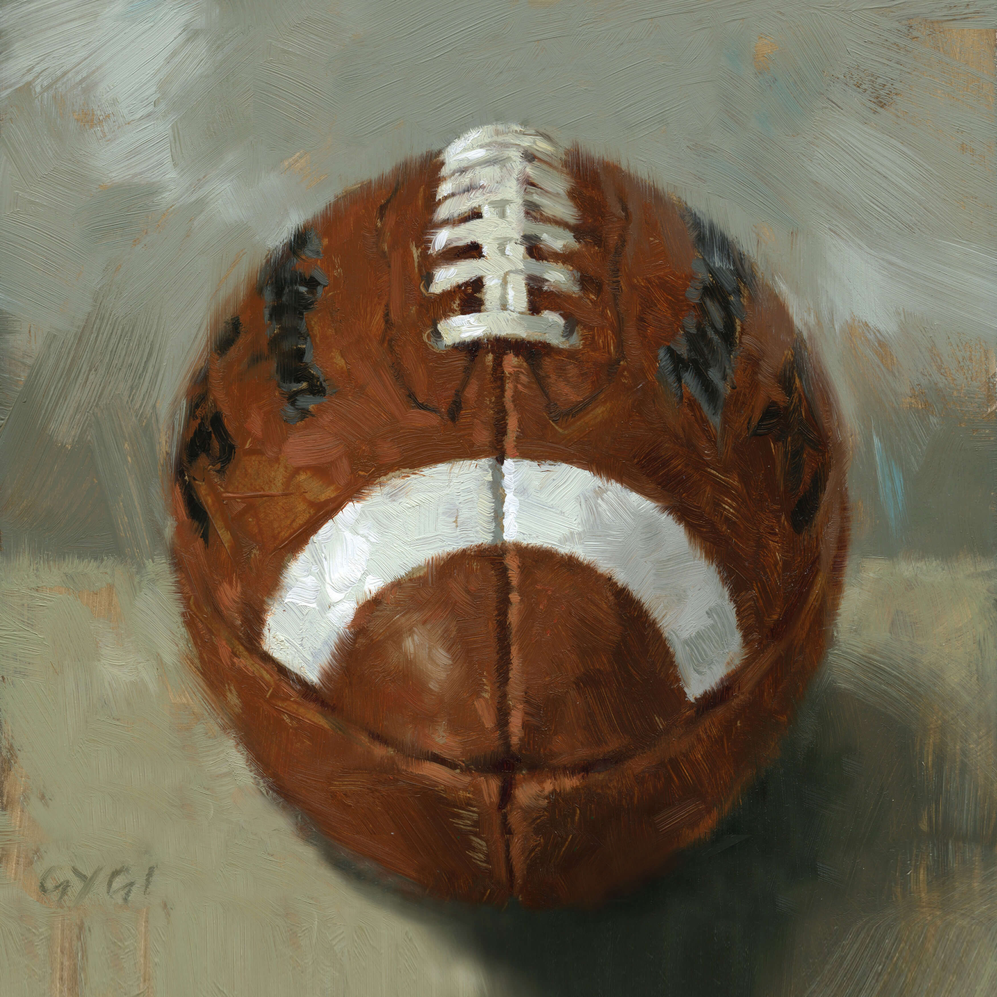 FOOTBALL GICLEE ARTWORK