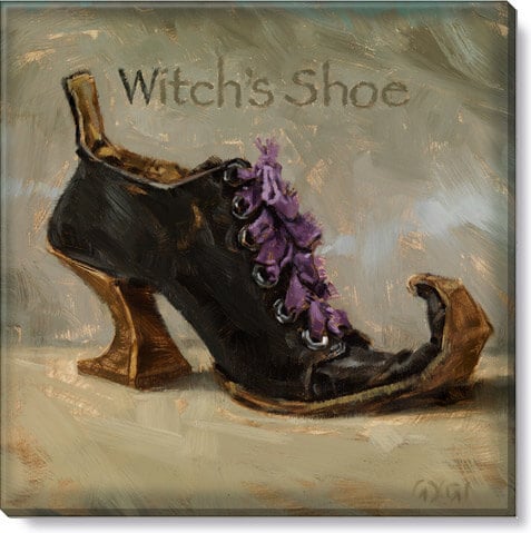 WITCH'S SHOE GICLEE WALL ART