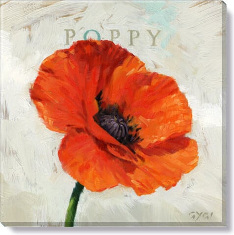 POPPY GICLEE WALL ART