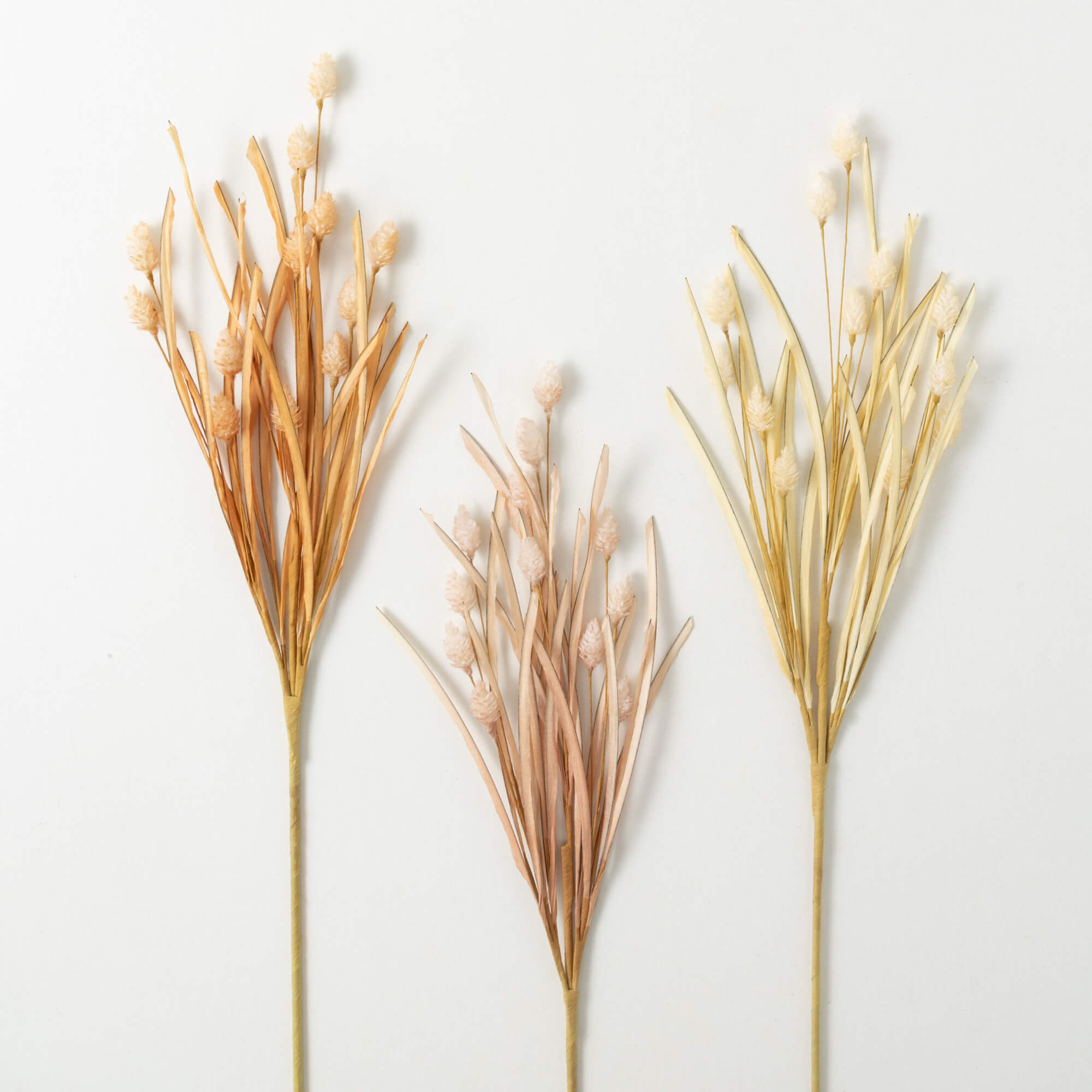 WILD POD GRASS BUSH SET OF 3