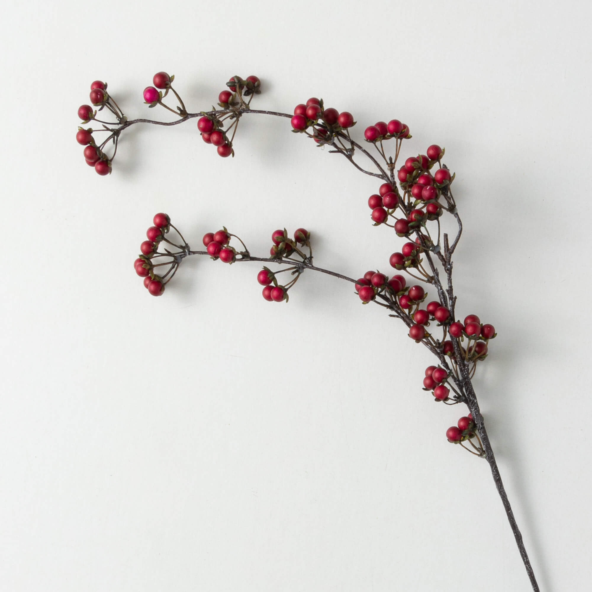 Wholesale Berry Spray, Stems Red Berries