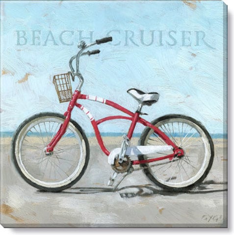 BEACH CRUISER BIKE GICLEE WALL