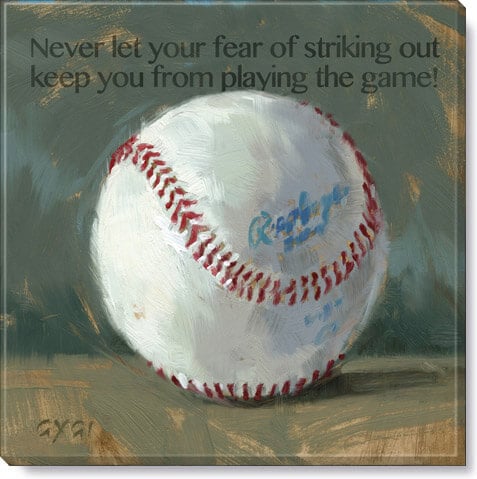 INSPIRATIONAL BASEBALL GICLEE