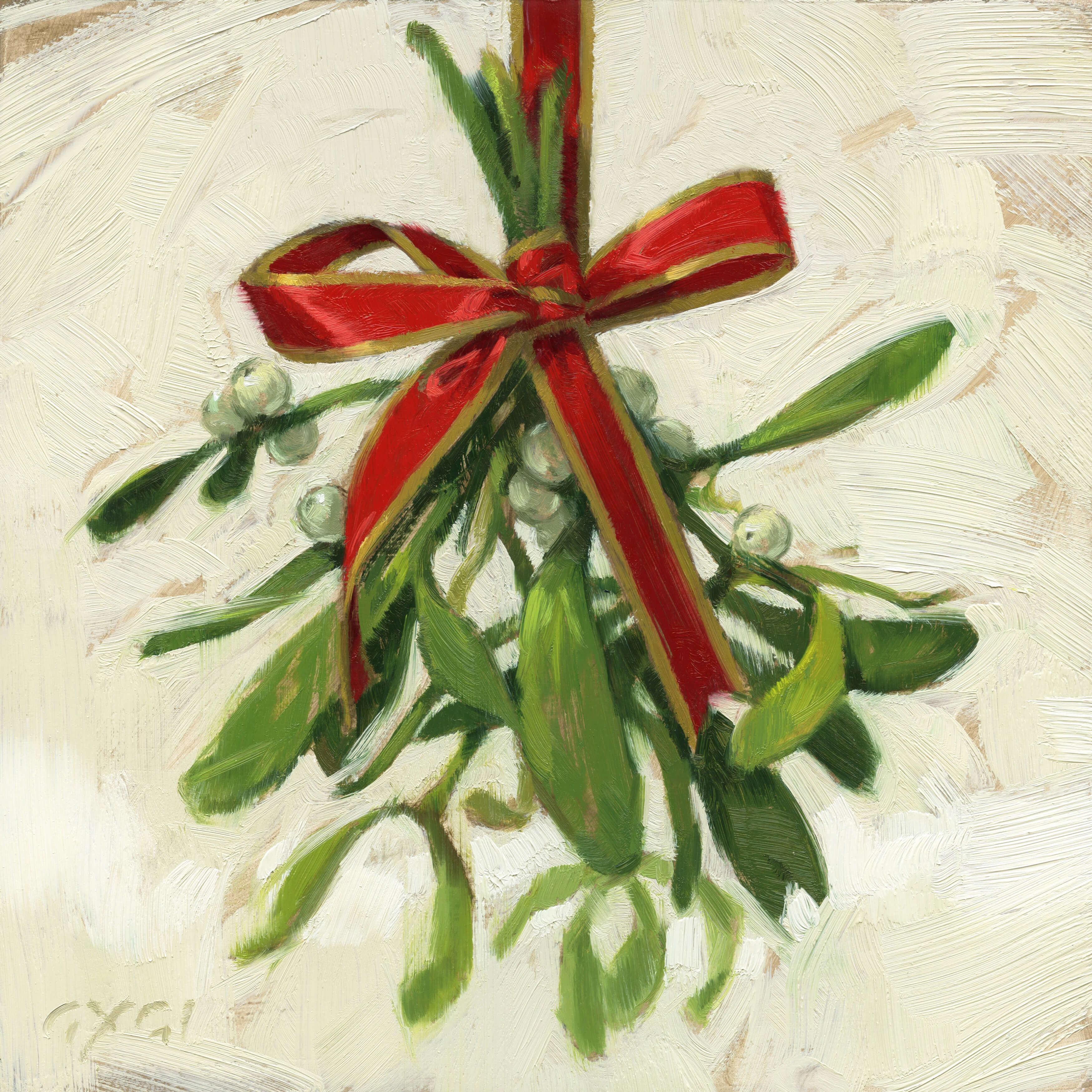 MISTLETOE GICLEE ARTWORK