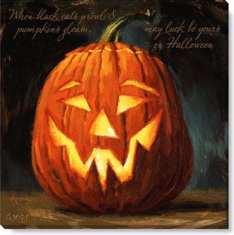 INSPIRATIONAL CARVED PUMPKIN