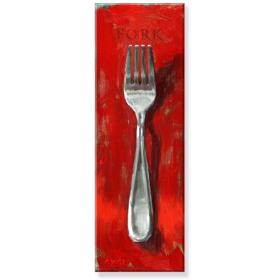 FORK GICLEE WALL ART