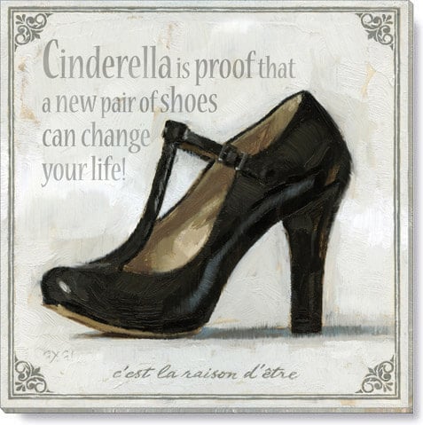 INSPIRATIONAL SHOE GICLEE WALL