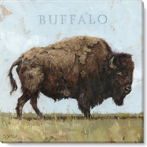 BUFFALO GICLEE WALL ART