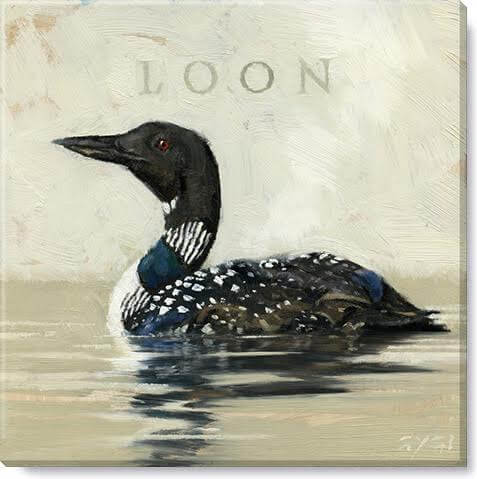 LOON GICLEE WALL ART