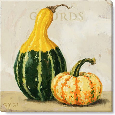 STANDING GOURDS GICLEE WALL AR