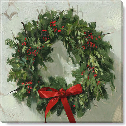 WREATH GICLEE WALL ART