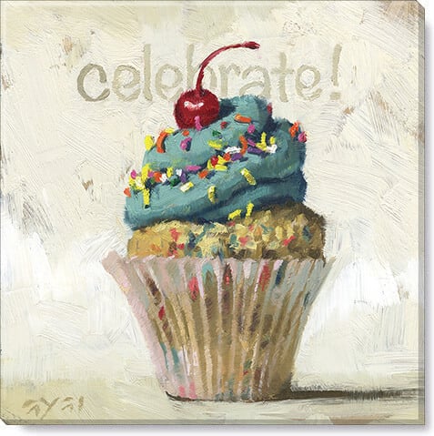 CUPCAKE GICLEE WALL ART