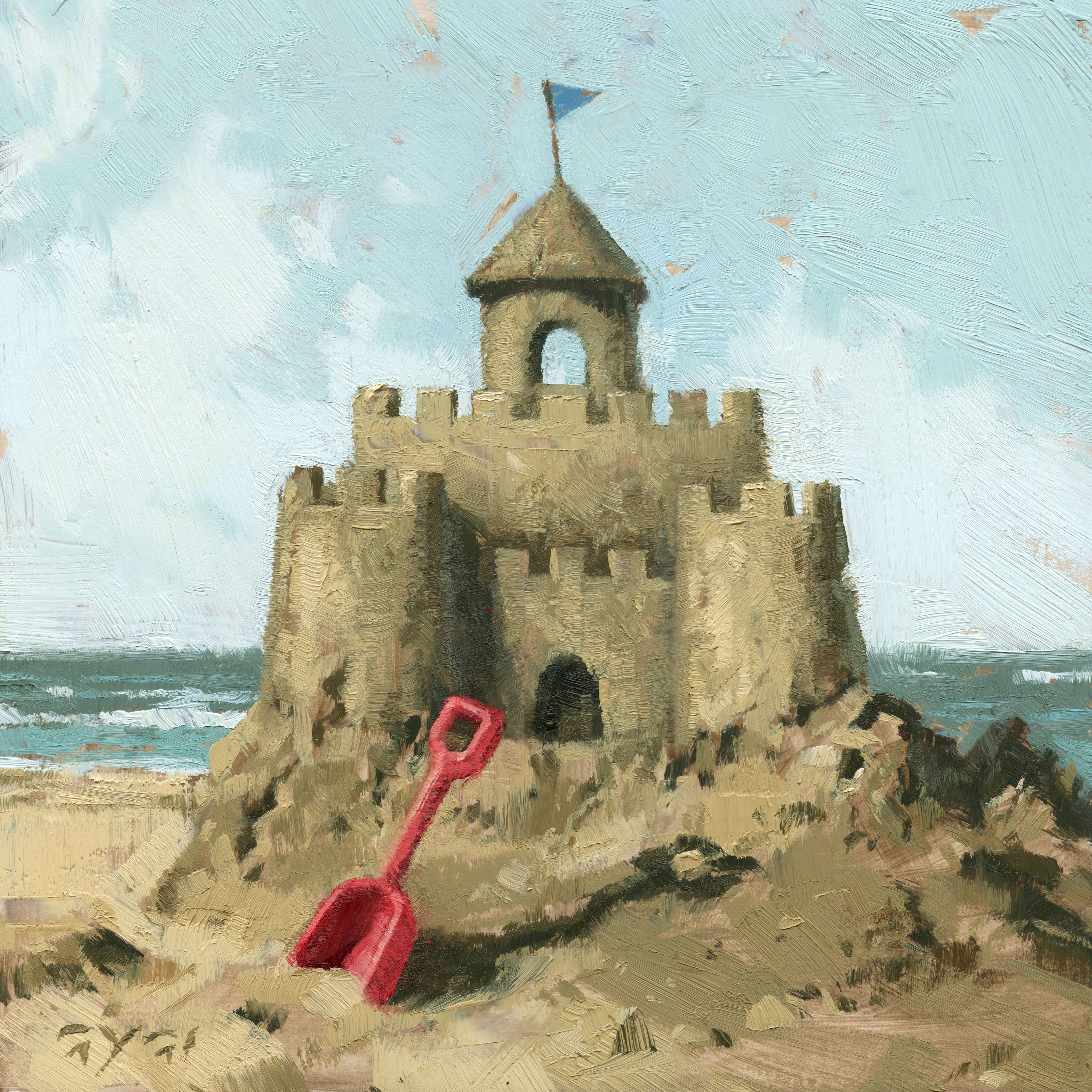 SAND CASTLE GICLEE ARTWORK