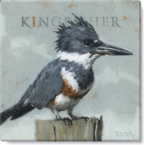 KINGFISHER GICLEE WALL ART