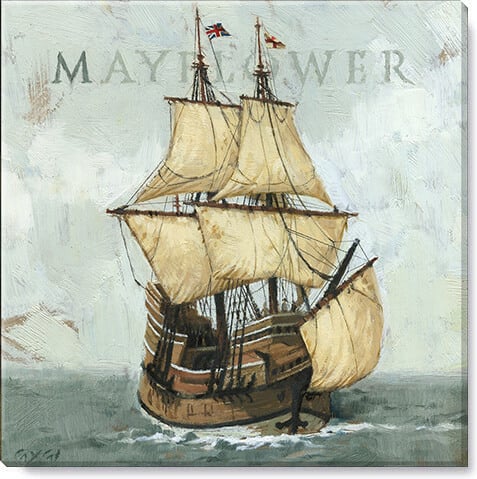 MAYFLOWER GICLEE WALL ART