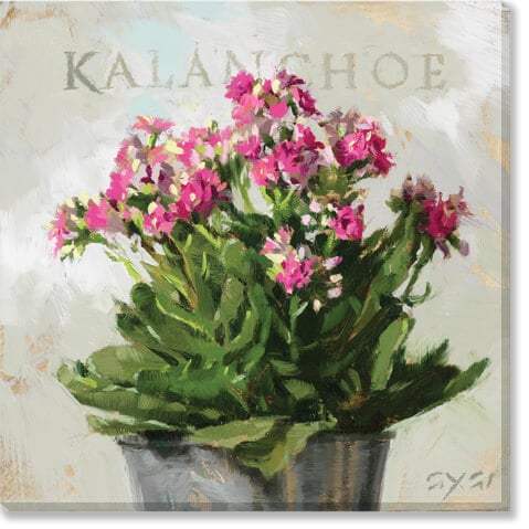 KALANCHOE GICLEE WALL ART