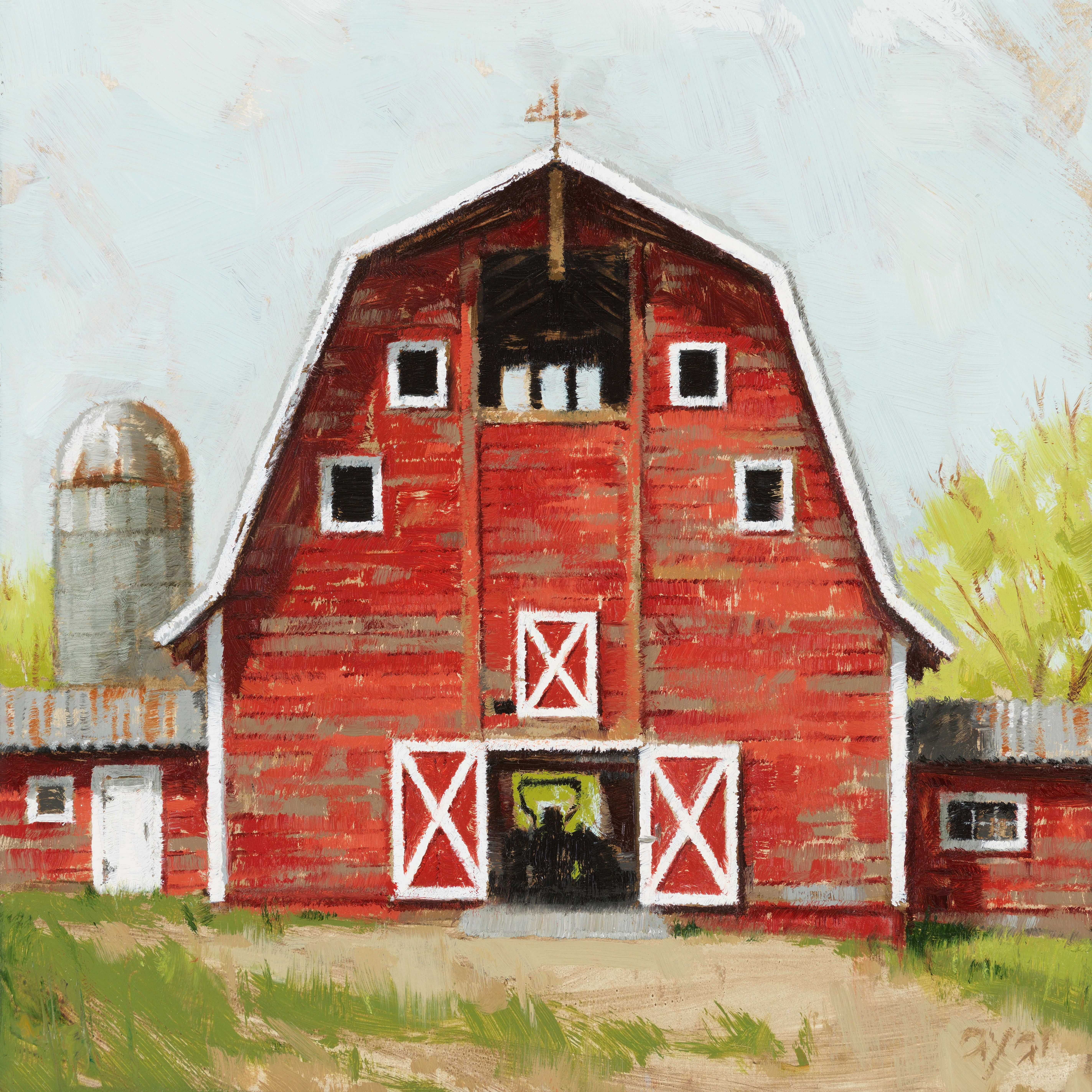 RED BARN GICLEE ARTWORK