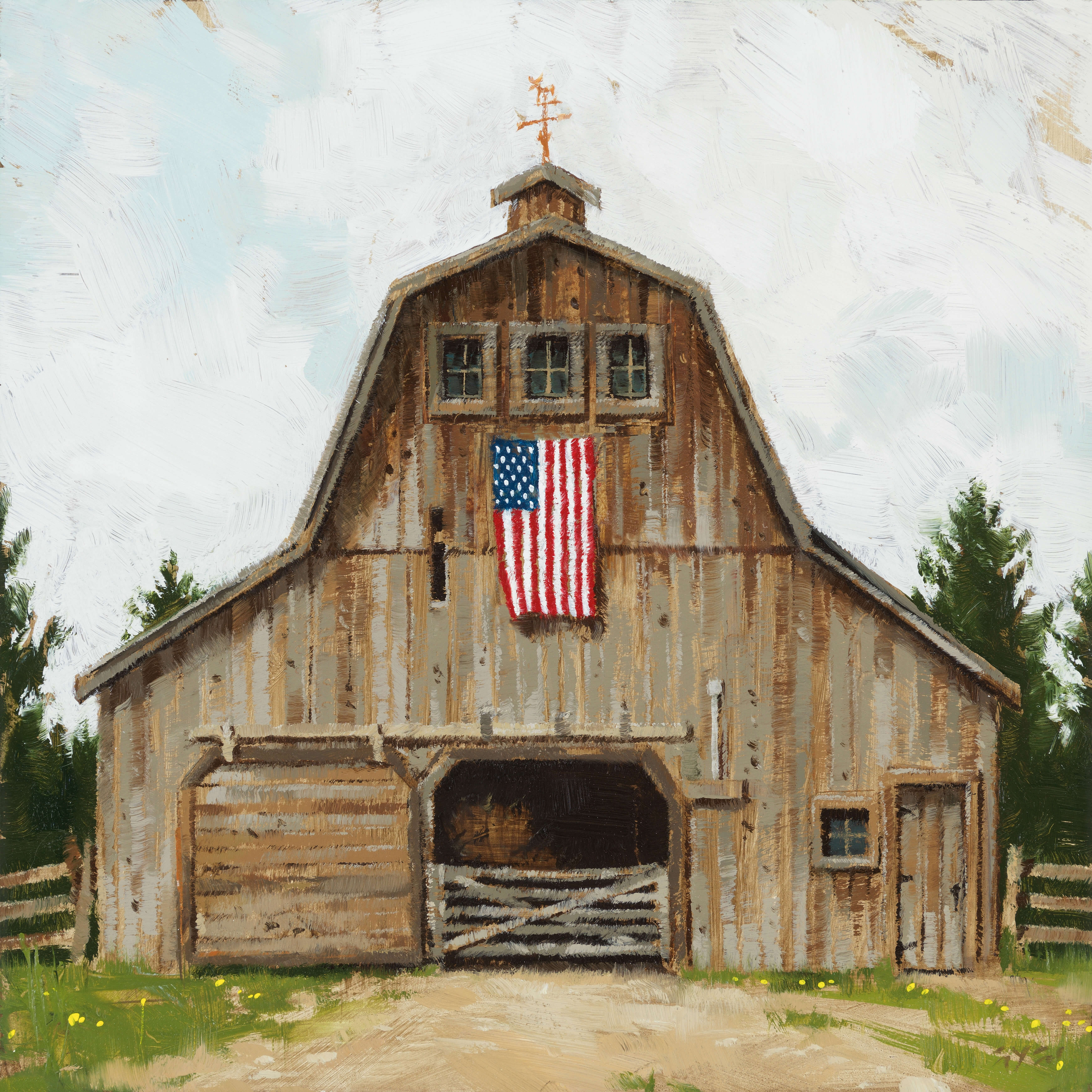 RED BARN GICLEE ARTWORK