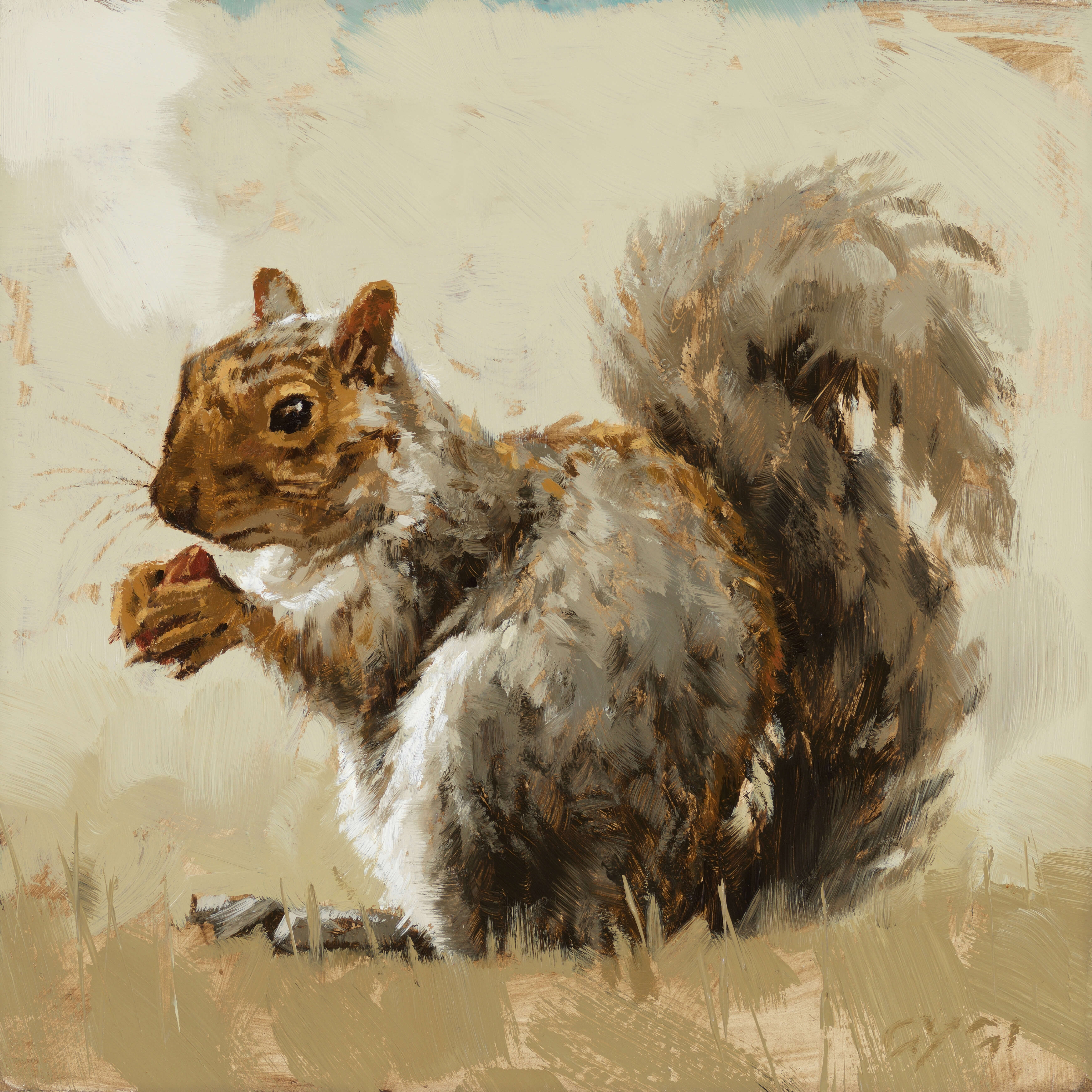 BROWN SQUIRREL ARTWORK