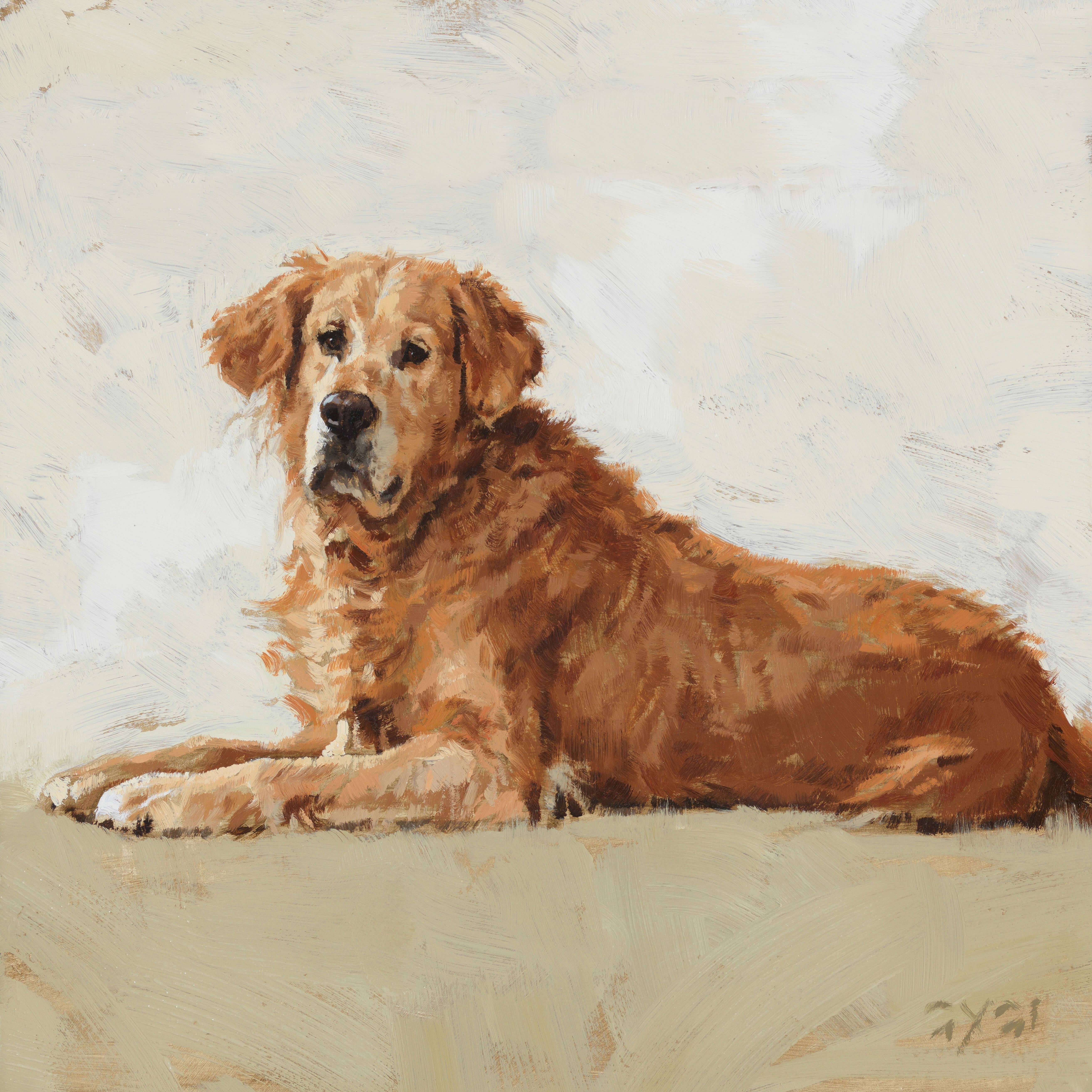 GOLDEN RETRIEVE ARTWORK