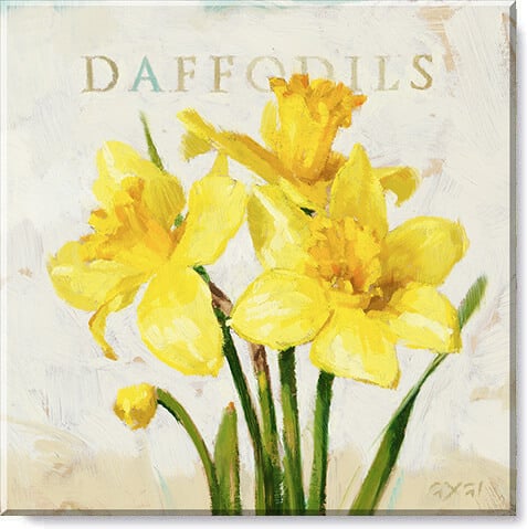 DAFFODILS GICLEE WALL ART