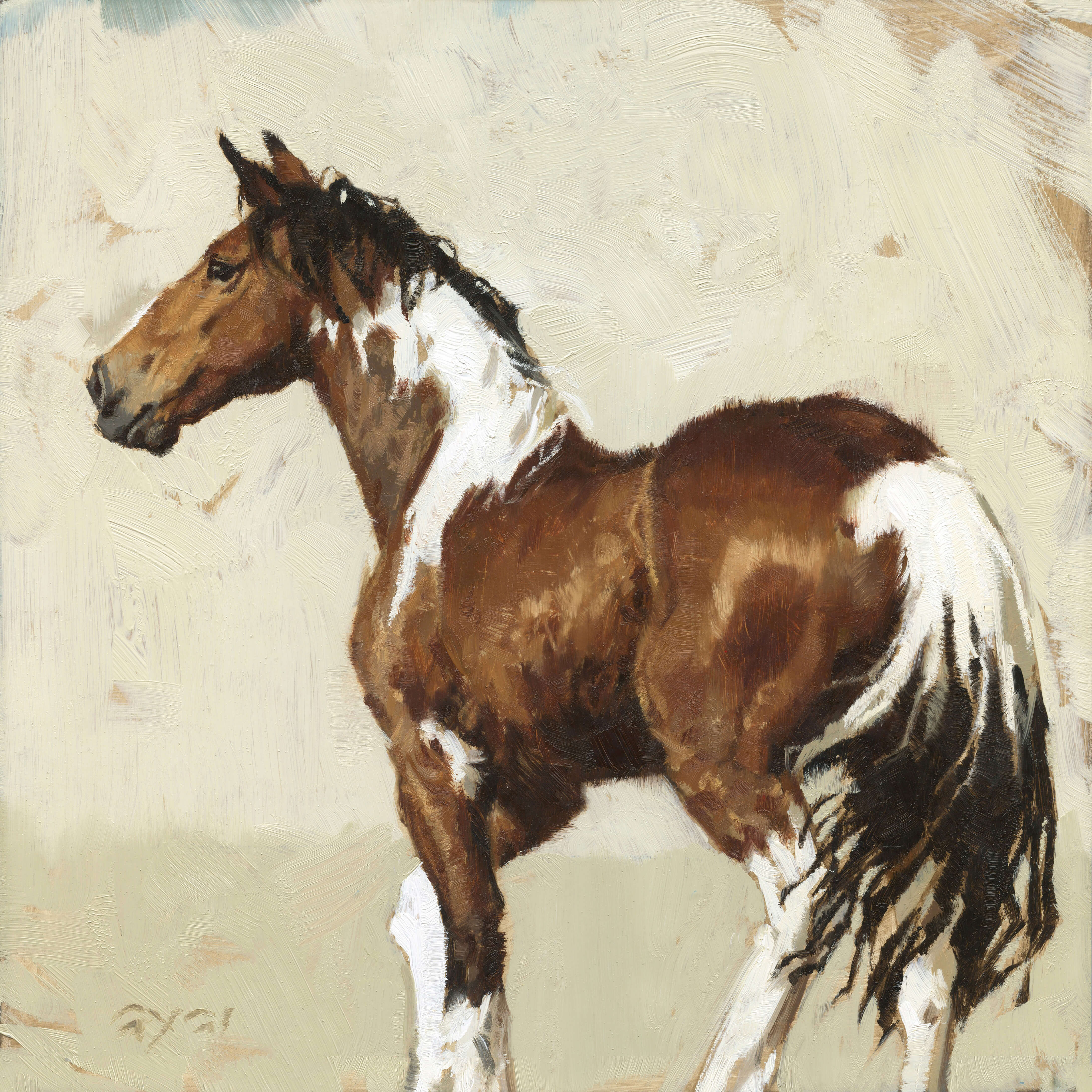 PINTO HORSE GICLEE ARTWORK