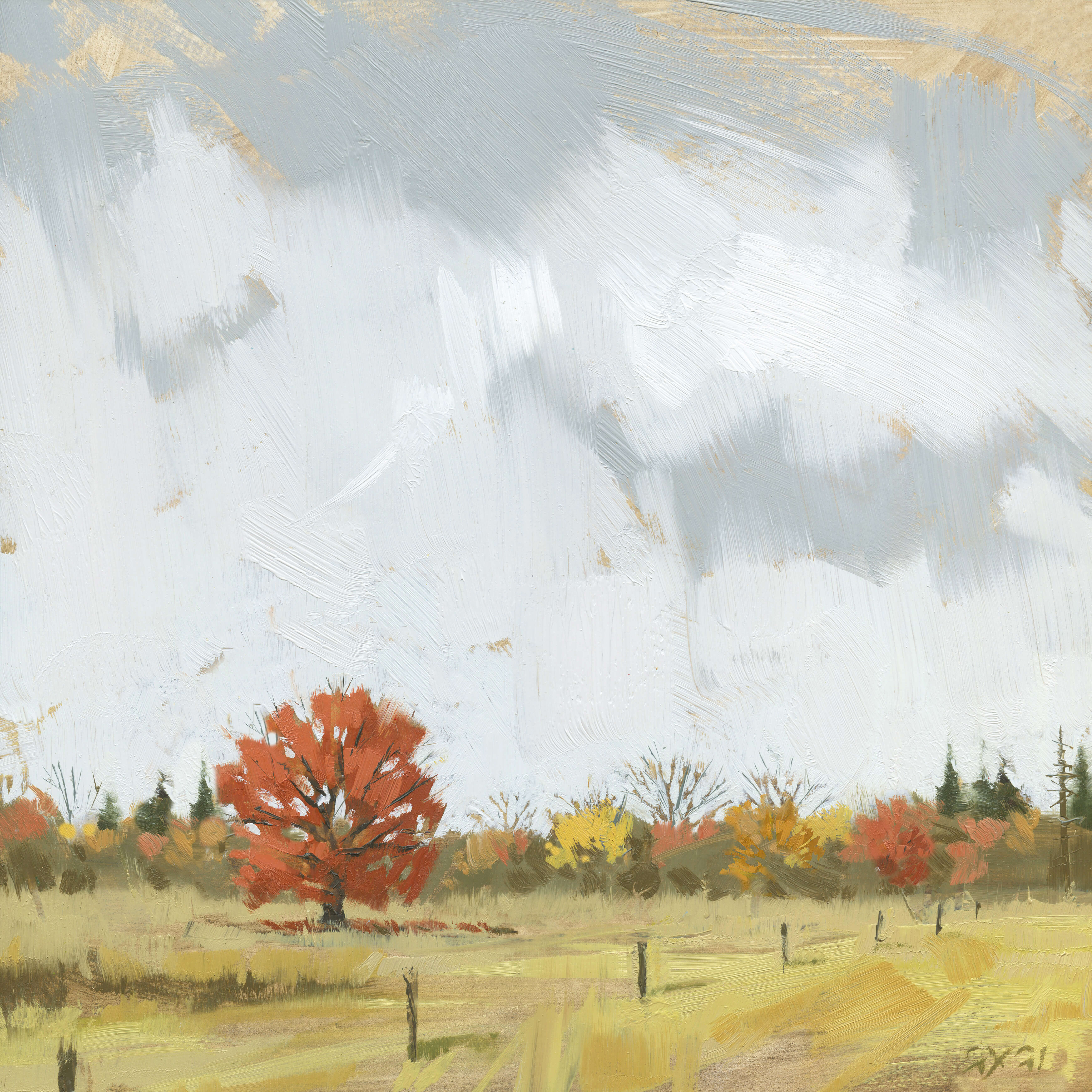 BIG SKY AUTUMN GICLEE ARTWORK