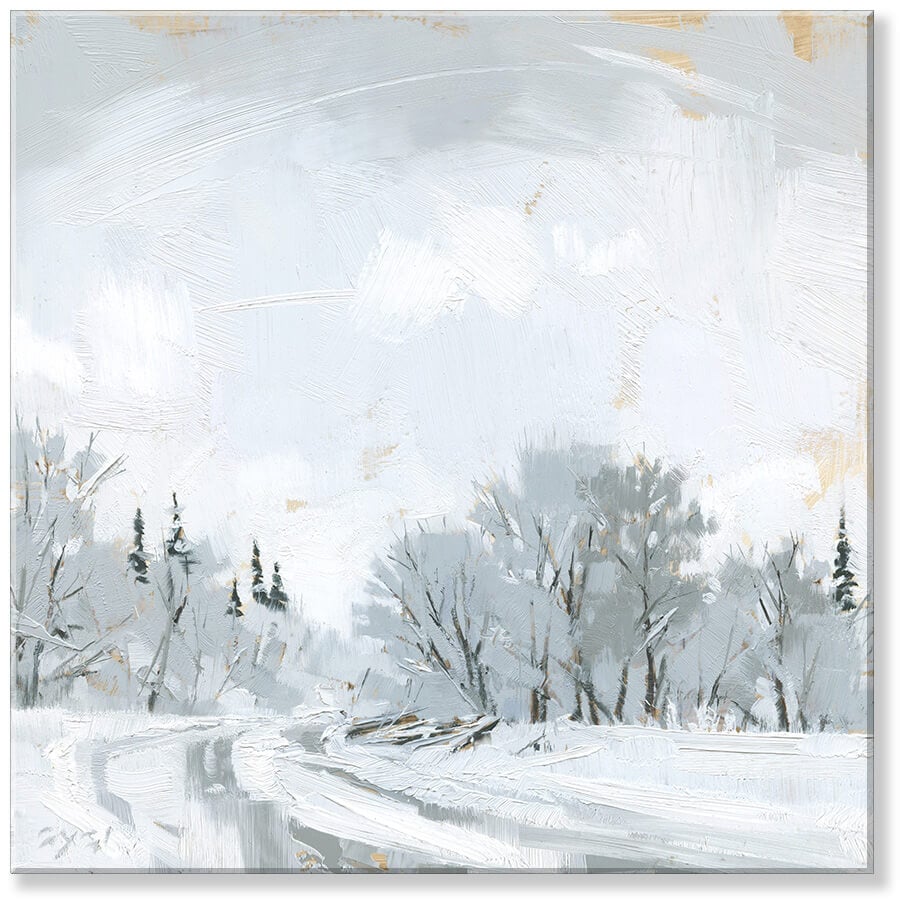 BIG SKY WINTERSCAPE WALL ART