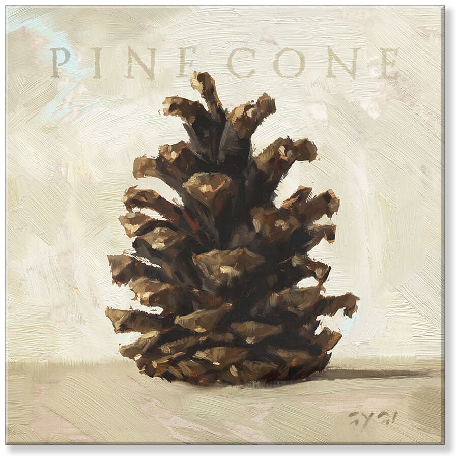 THE PINE CONE CANVAS ART