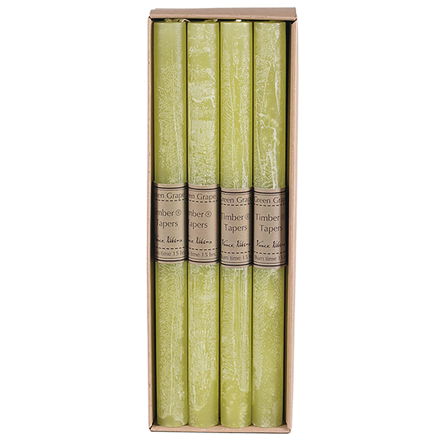 GREEN GRAPE TAPER SET OF 12