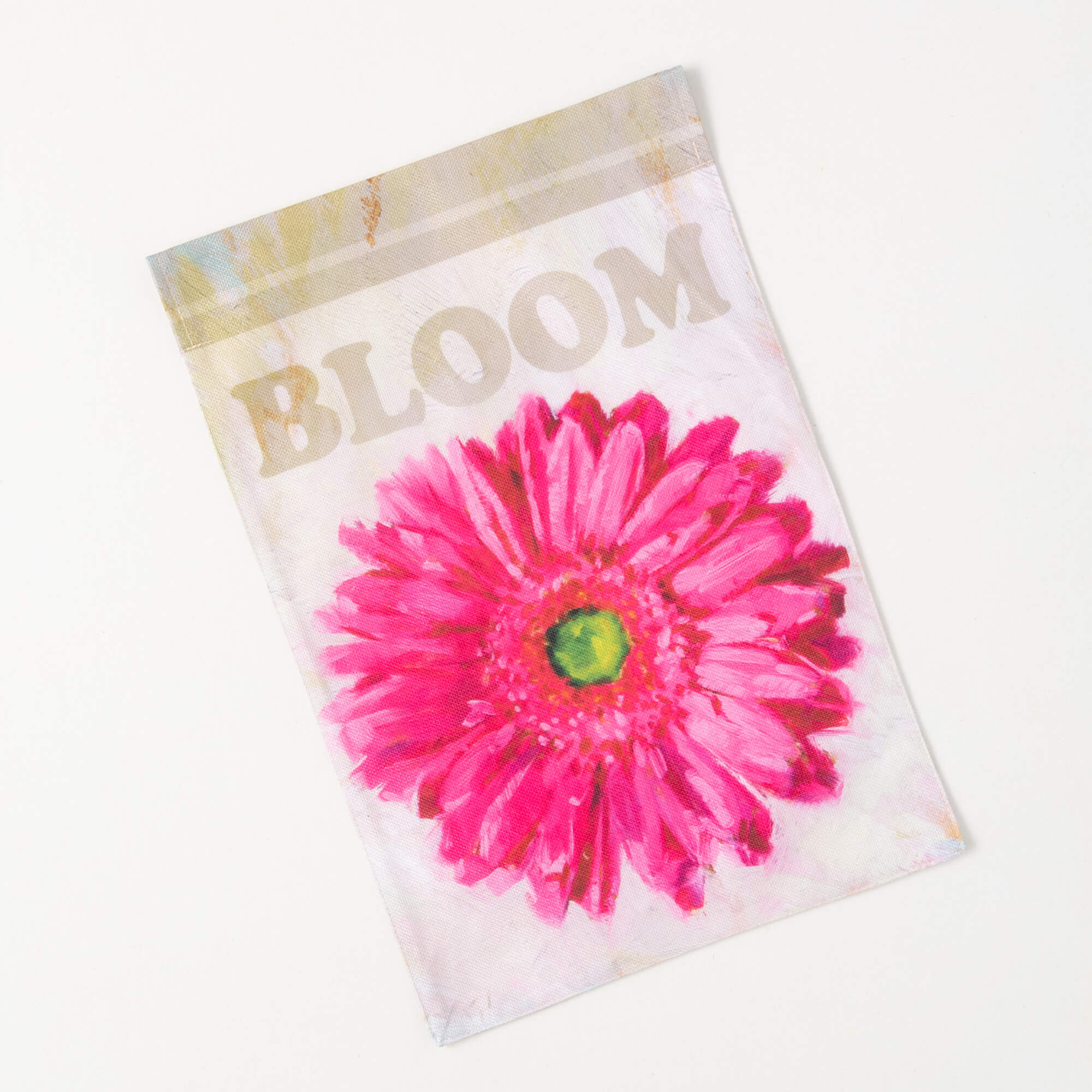 GYGI PINK GERBERA GARDEN FLAG