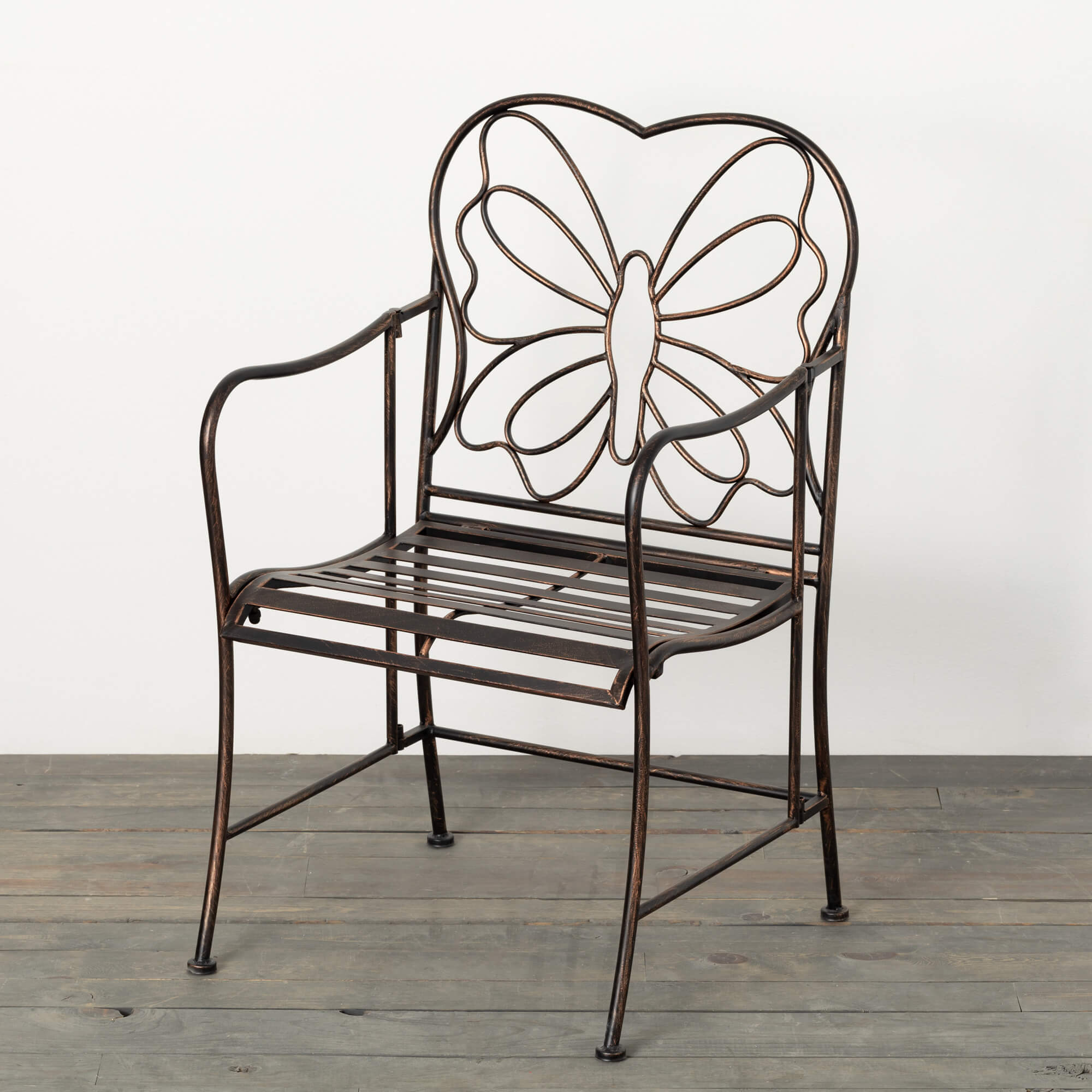 COPPER BUTTERFLY GARDEN CHAIR