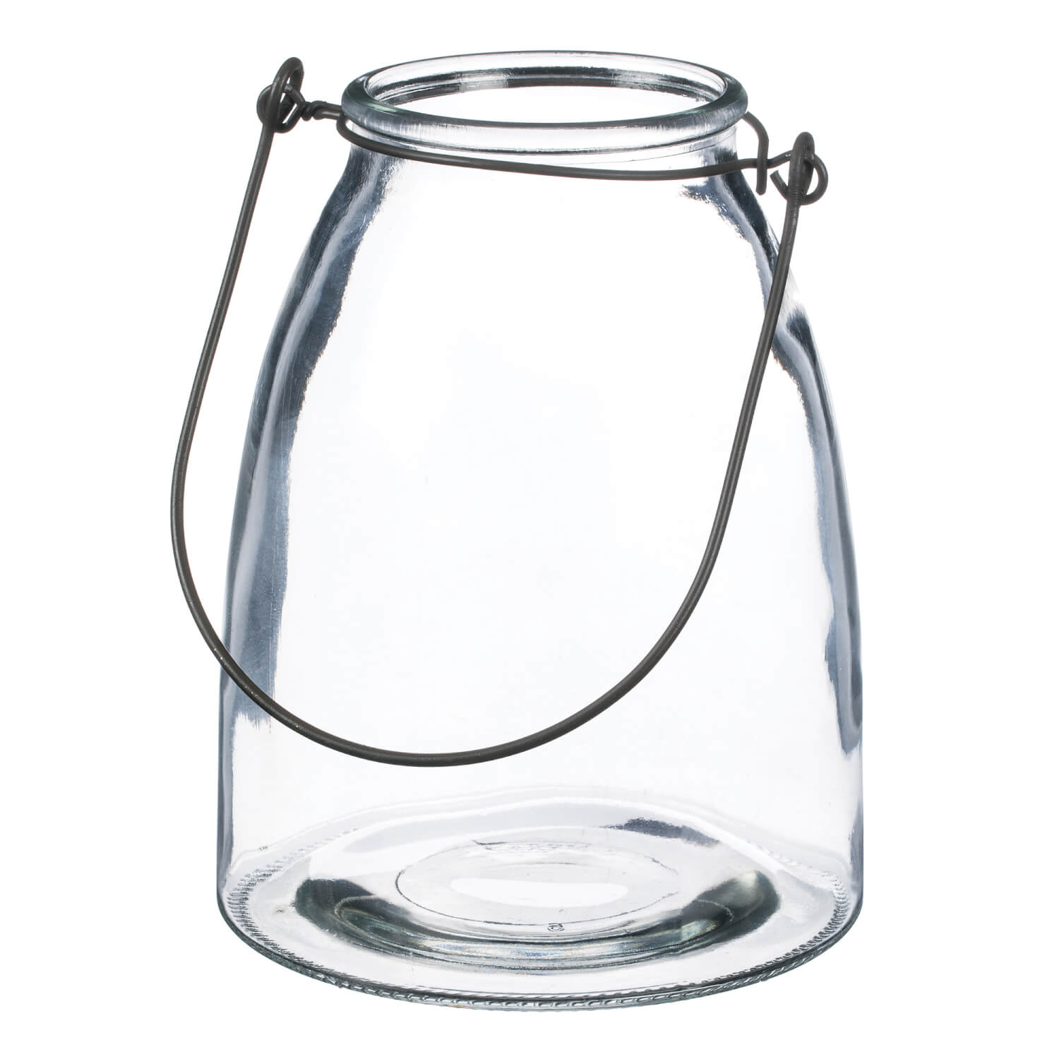 glass lantern vase