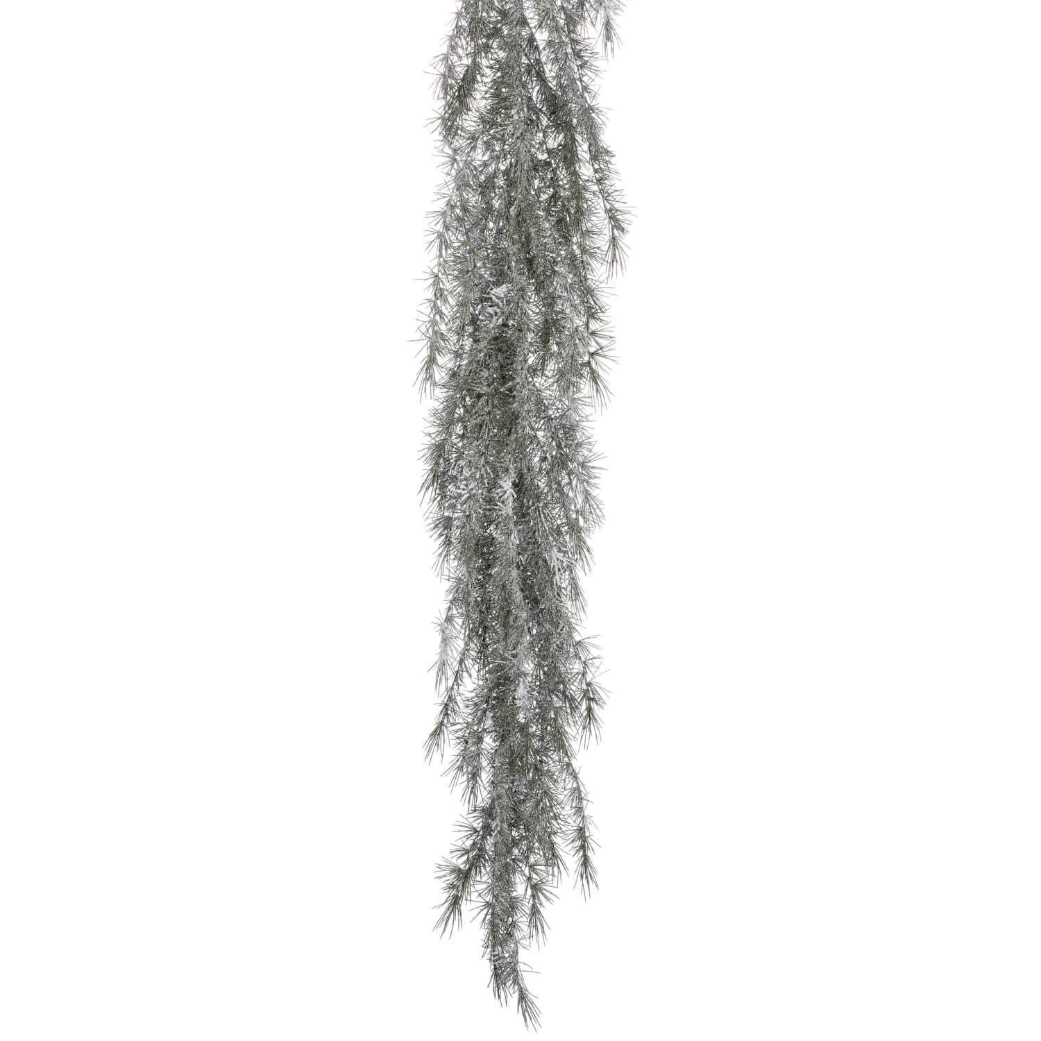 FROSTED WEEPING PINE GARLAND