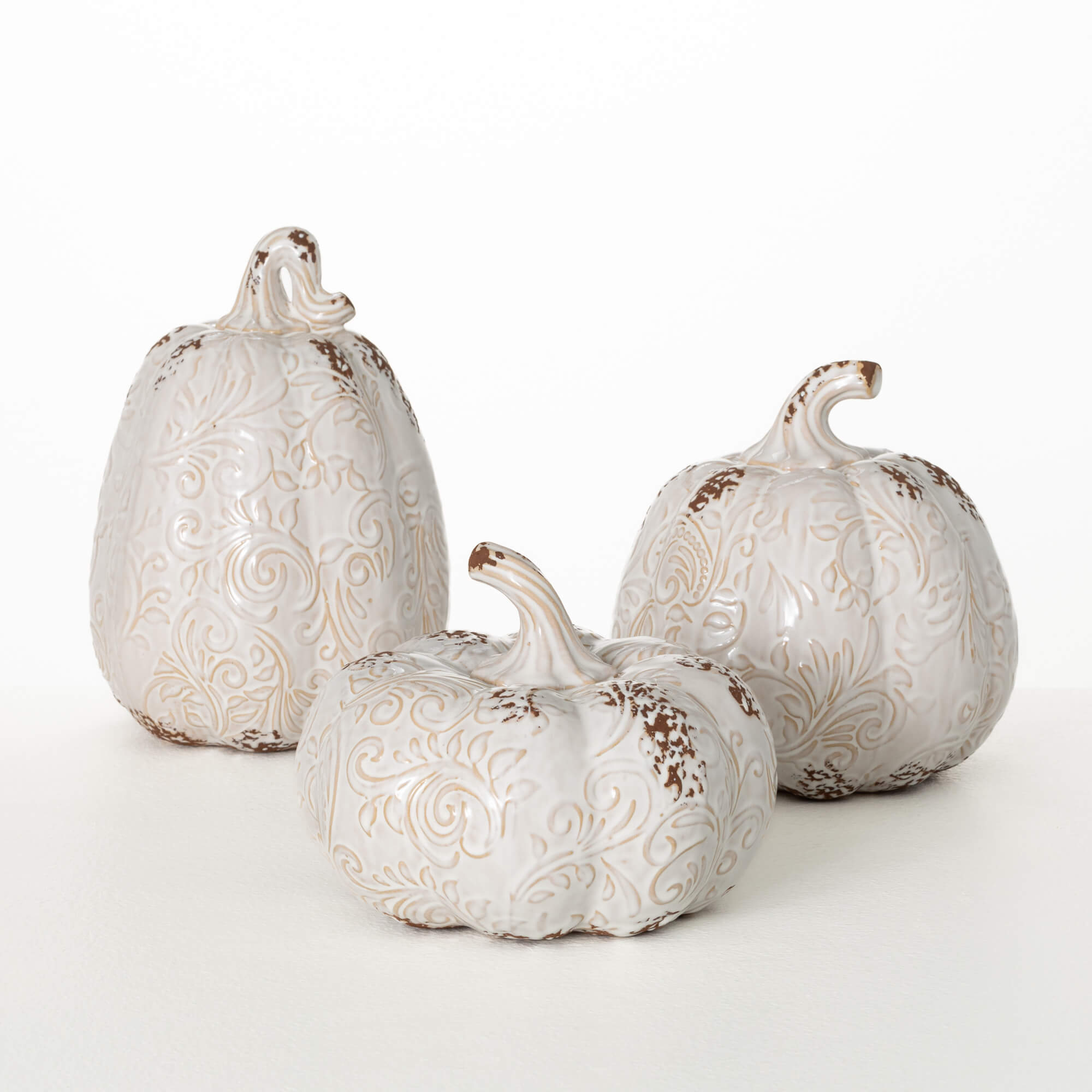 EMBOSSED PUMPKIN Set 3