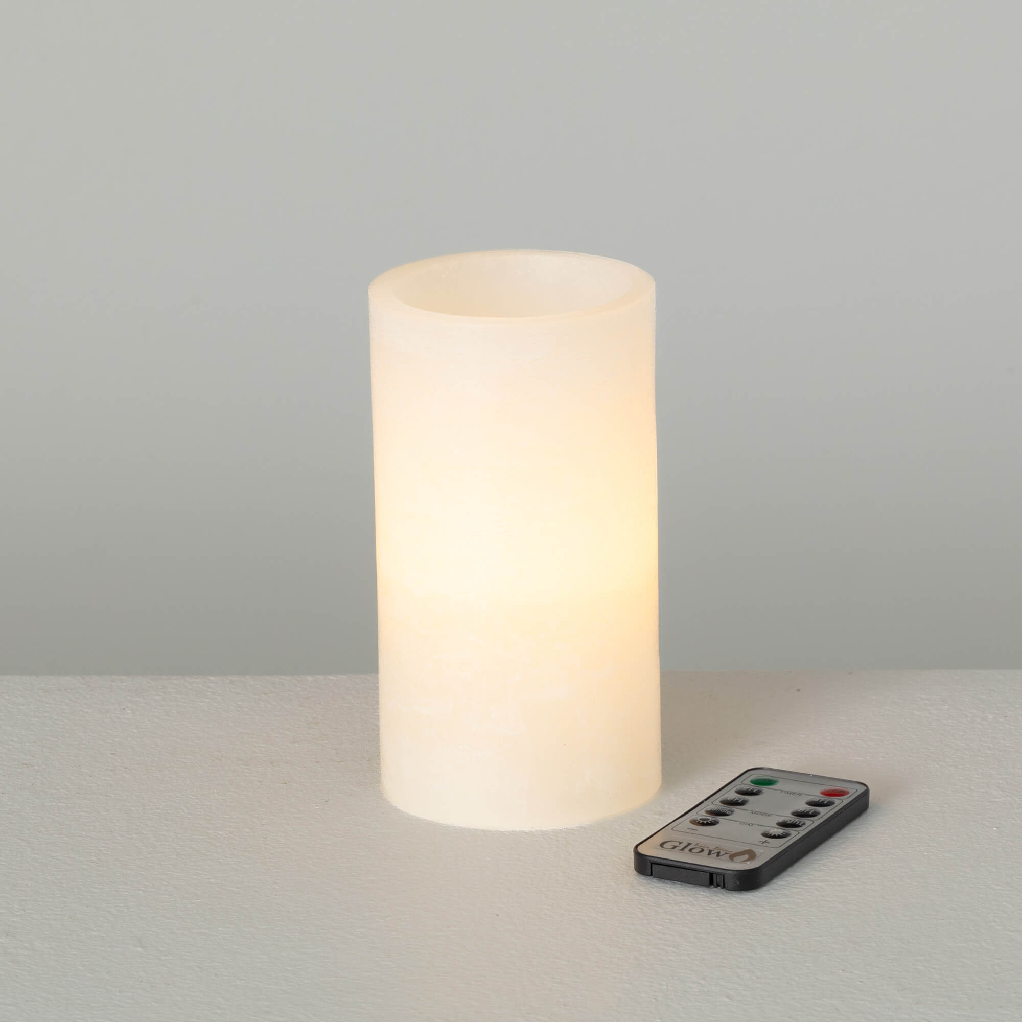 TIMBER LED GLOW CANDLE - MELON