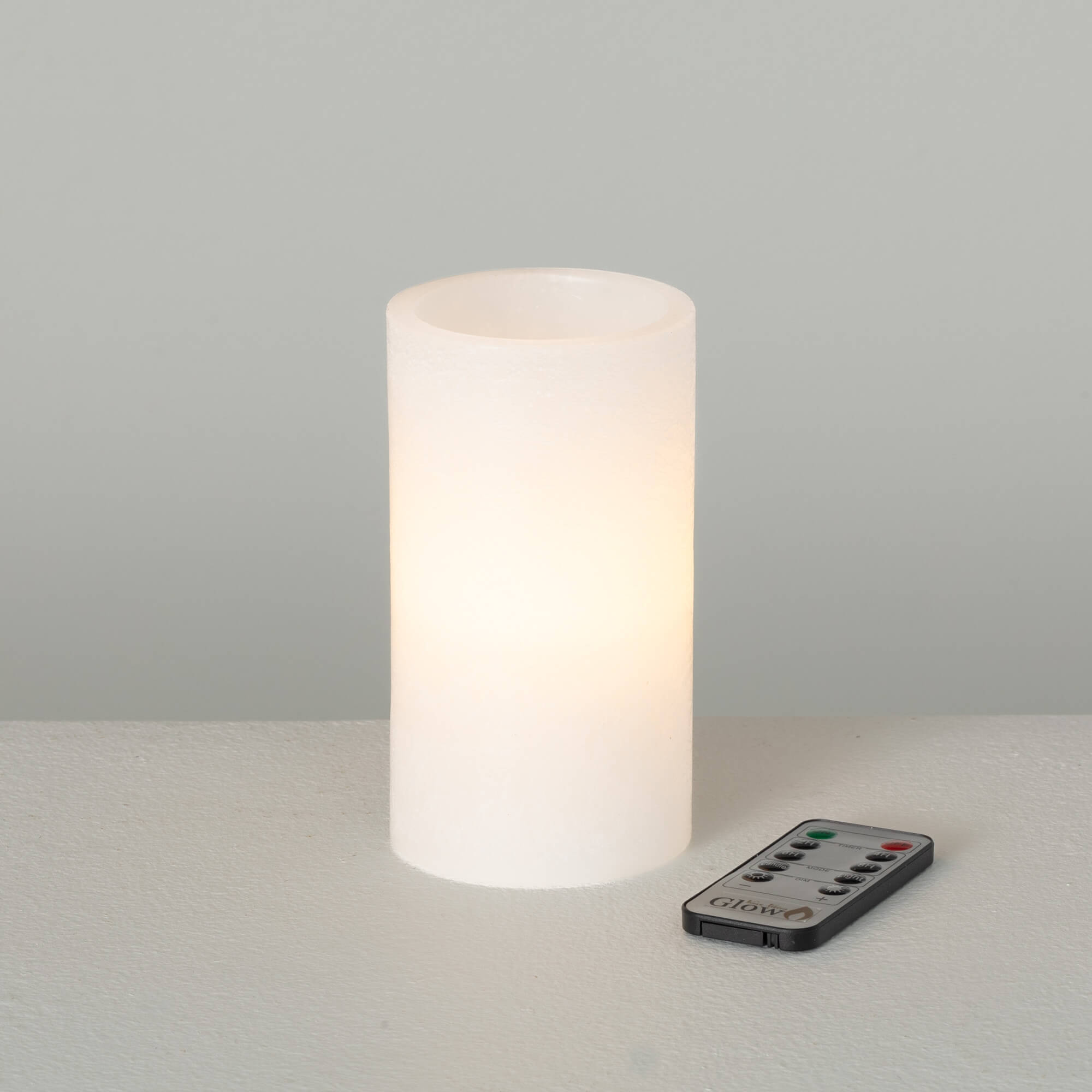 TIMBER LED GLOW CANDLE - MELON