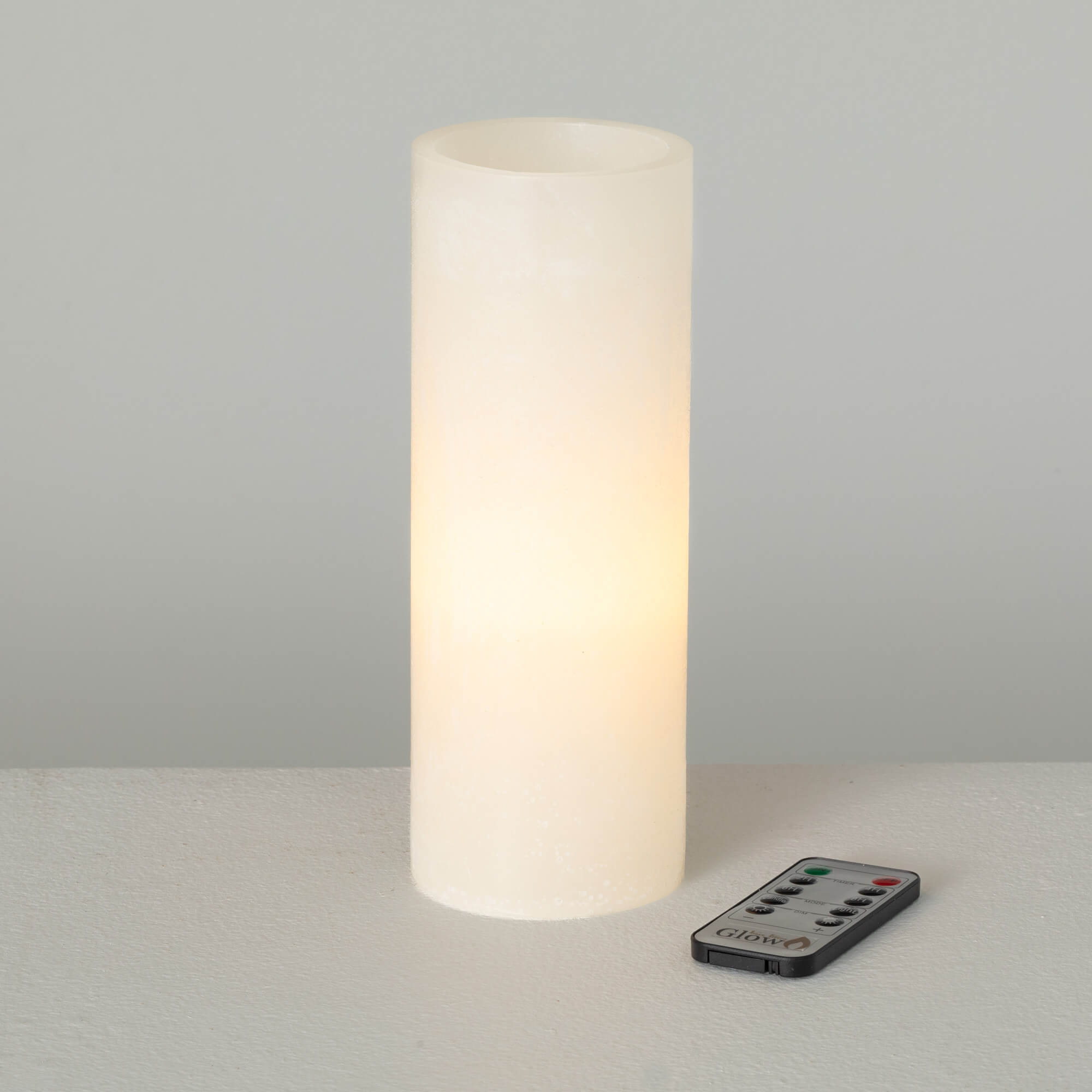 TIMBER LED GLOW CANDLE - MELON