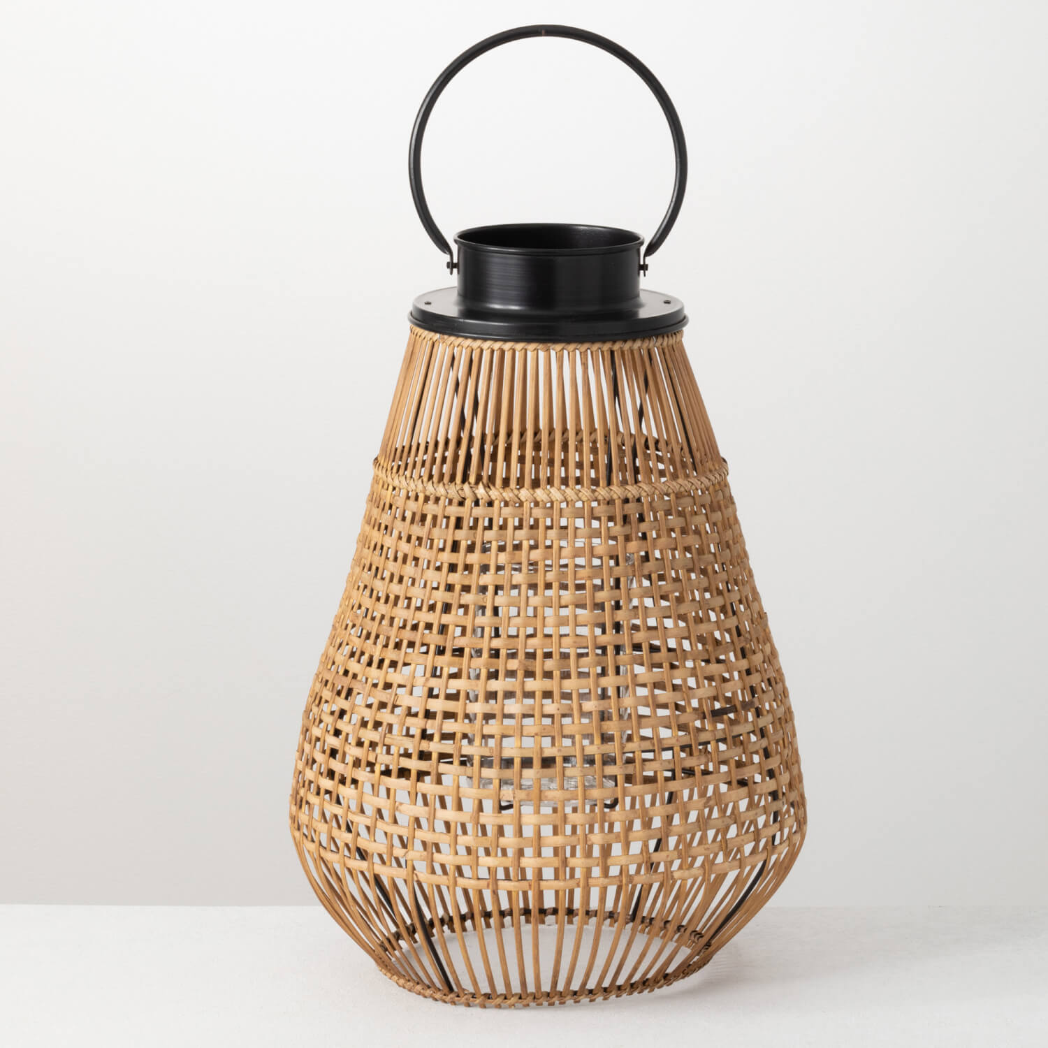 woven lantern lights