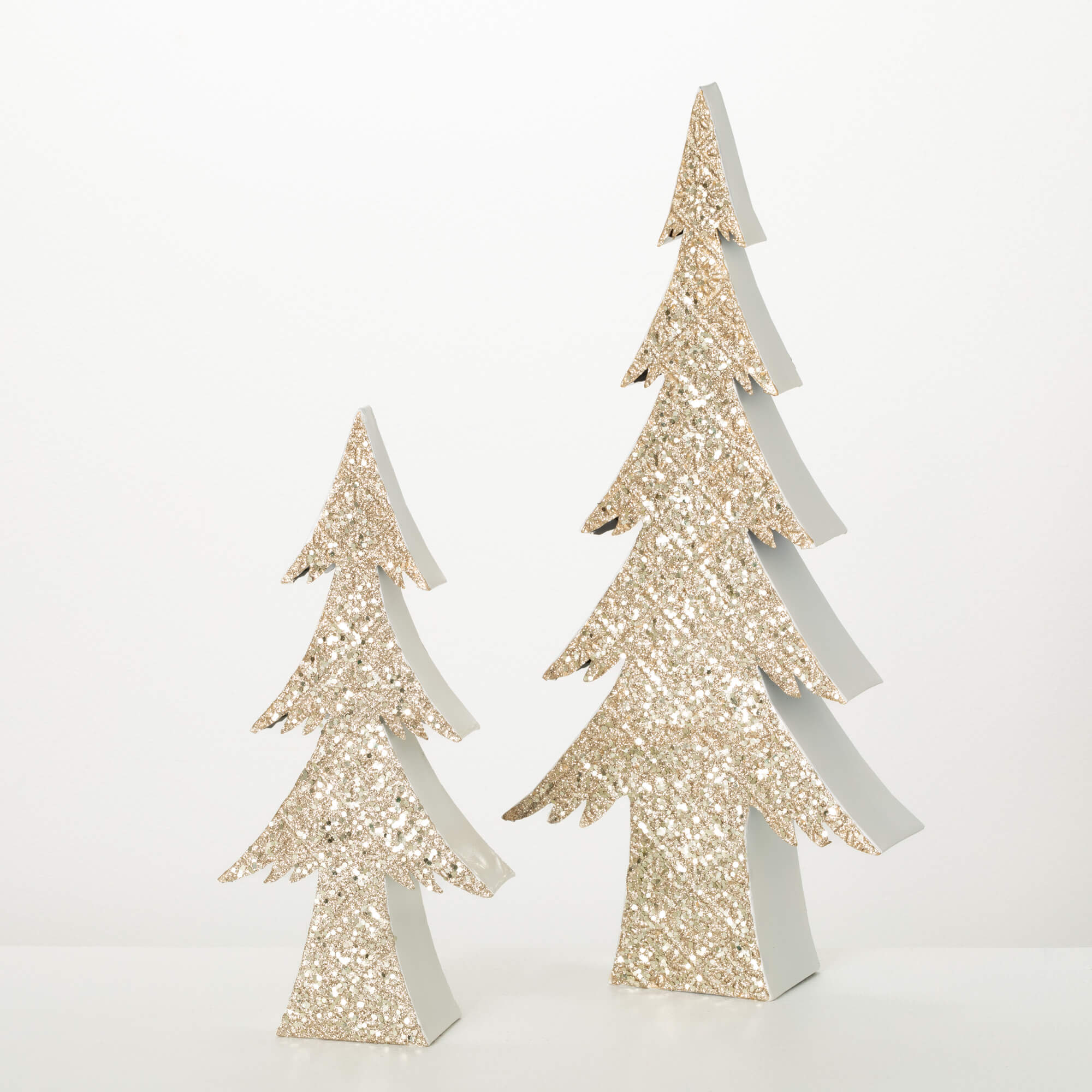 GLITTERED TREE Set 2