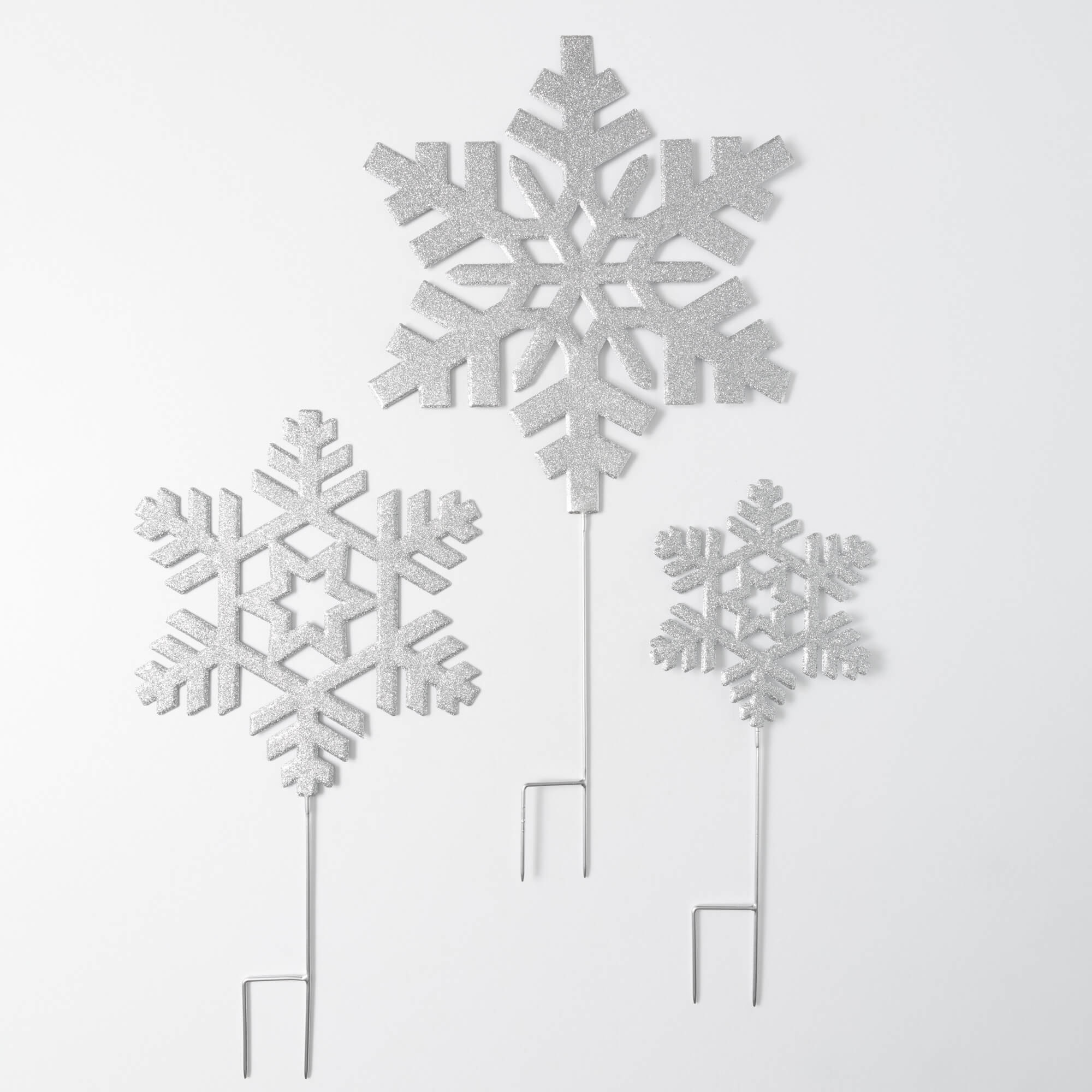 SNOWFLAKE STAKE Set 3