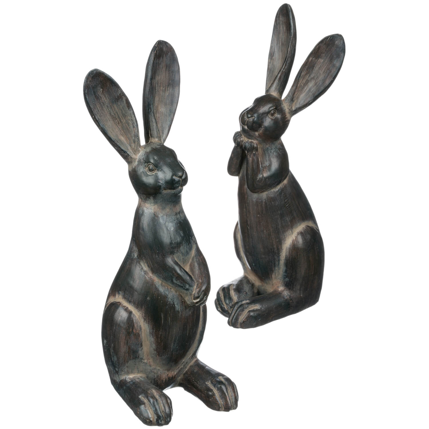 RABBIT FIGURINE 2 Asst