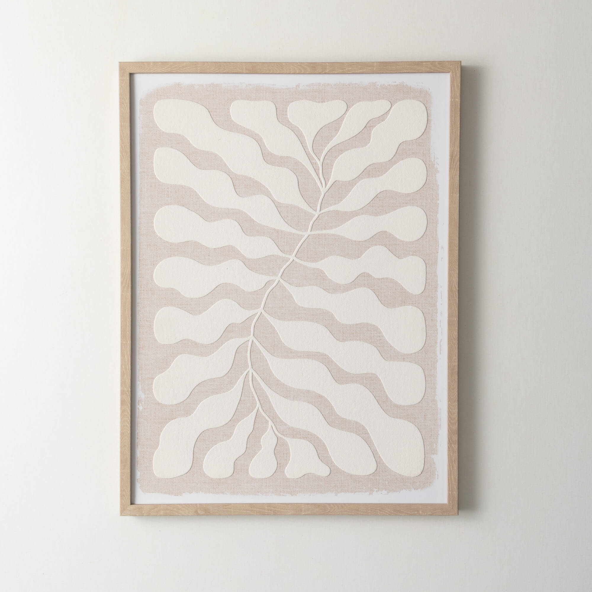 MODERN LEAF WALL DECOR