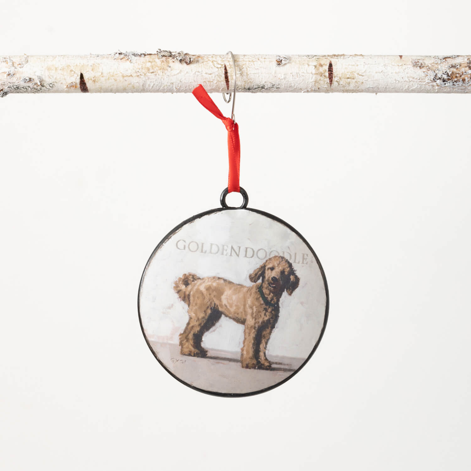 DG GOLDENDOODLE ORNAMENT