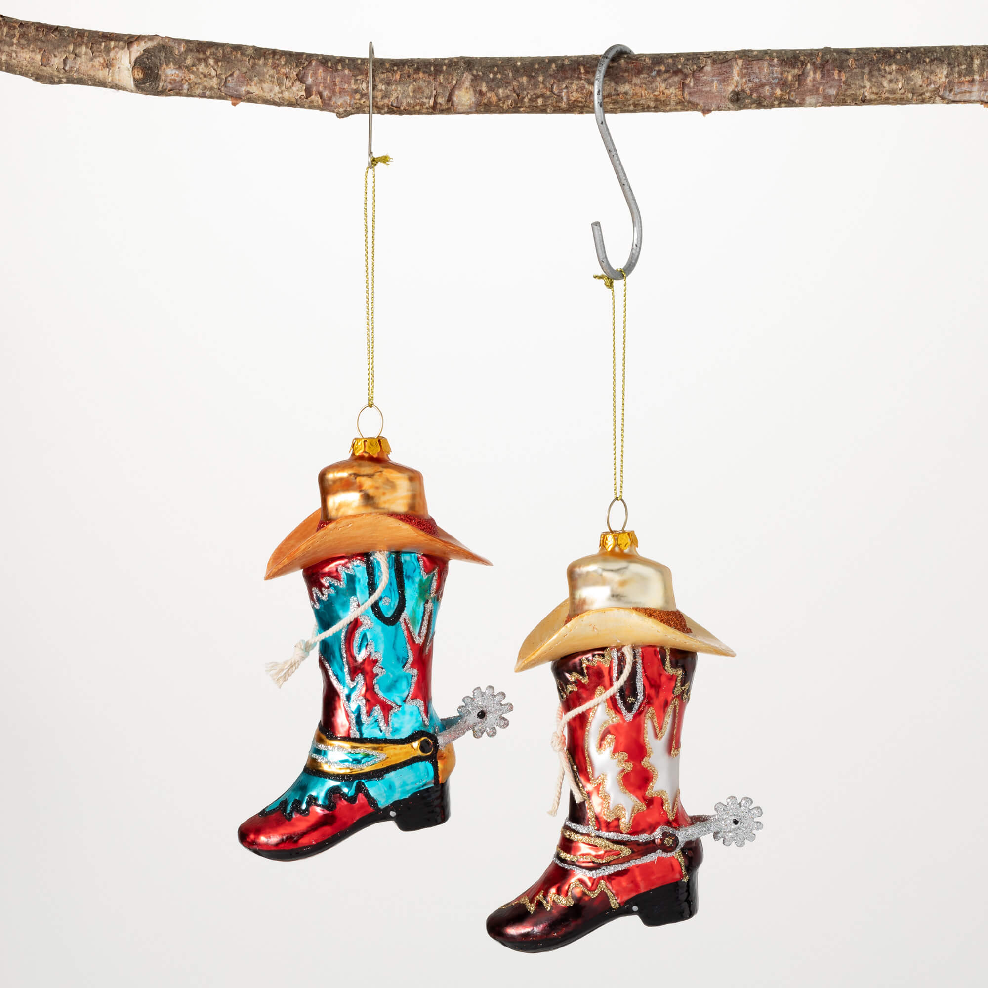 WHIMSICAL BOOT ORNAMENTS