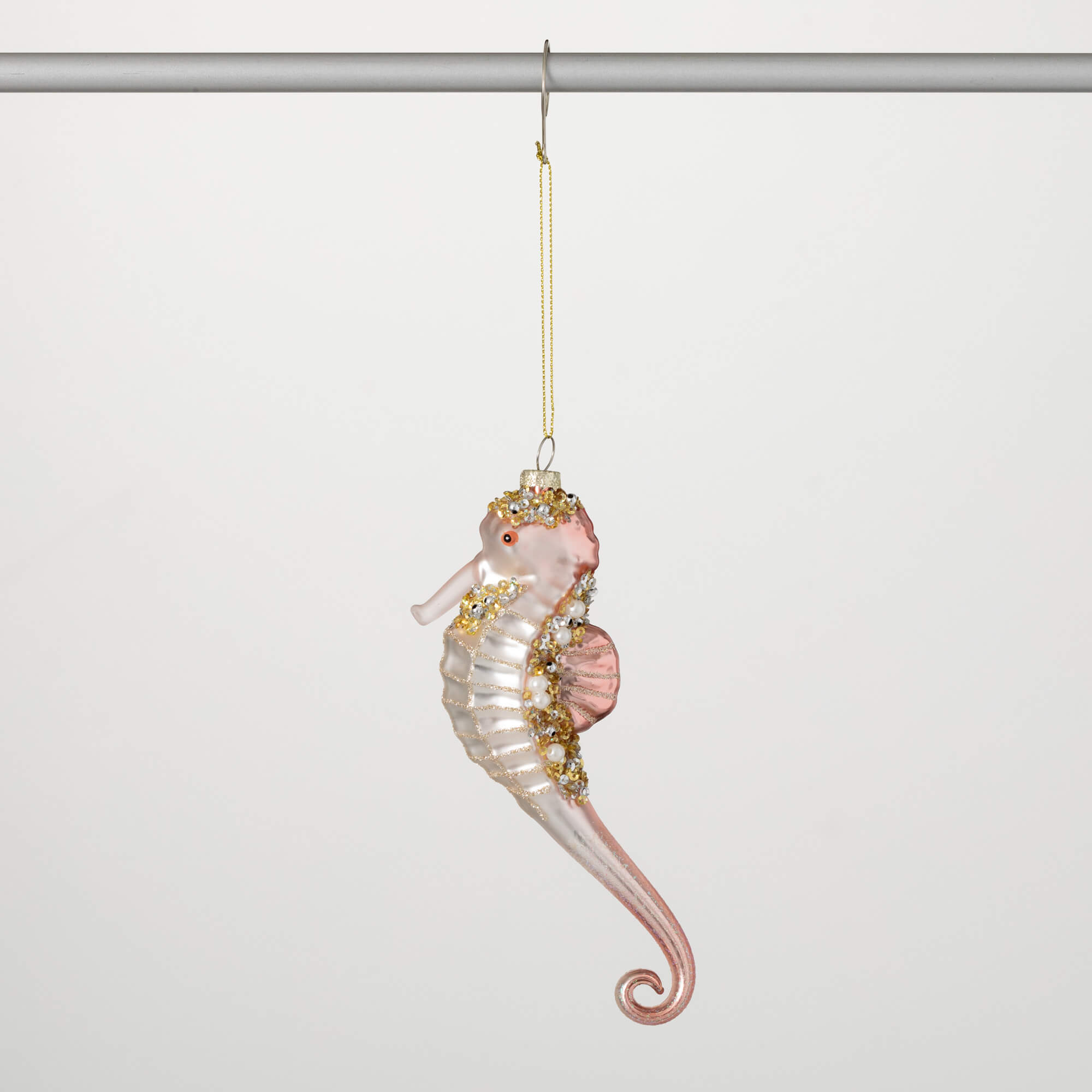 EMBELLISHED SEAHORSE ORNAMENT